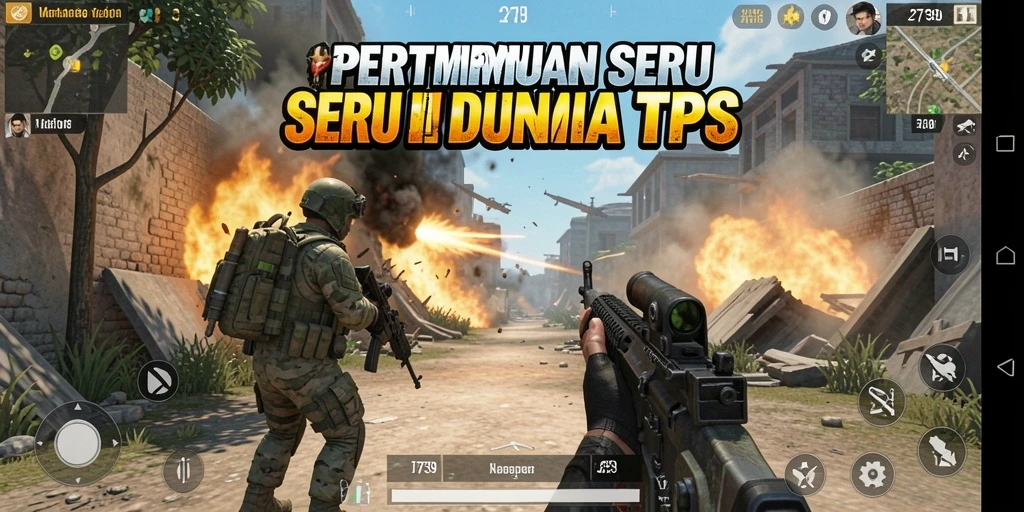 Screenshot gameplay dari <strong>2739</strong> yang menunjukkan aksi menegangkan dalam TPS.