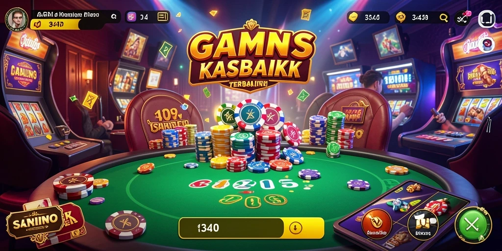 Screenshot gameplay 34R yang menampilkan pengalaman Kasino yang seru.