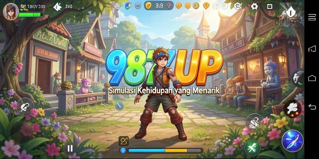 Gameplay simulasi yang menarik di 987UP.
