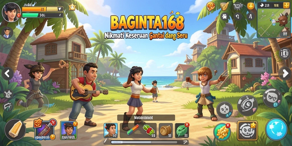 Tampilkan gameplay menarik dari BAGINTA168 yang penuh warna.