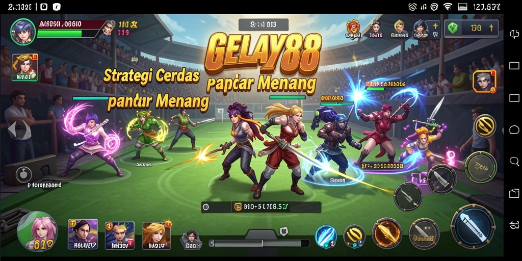 Tampilan gameplay menarik dari GELAY88 yang penuh strategi.