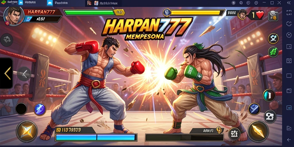 Tangkapan layar menarik dari gameplay Fighting di HARAPAN777.