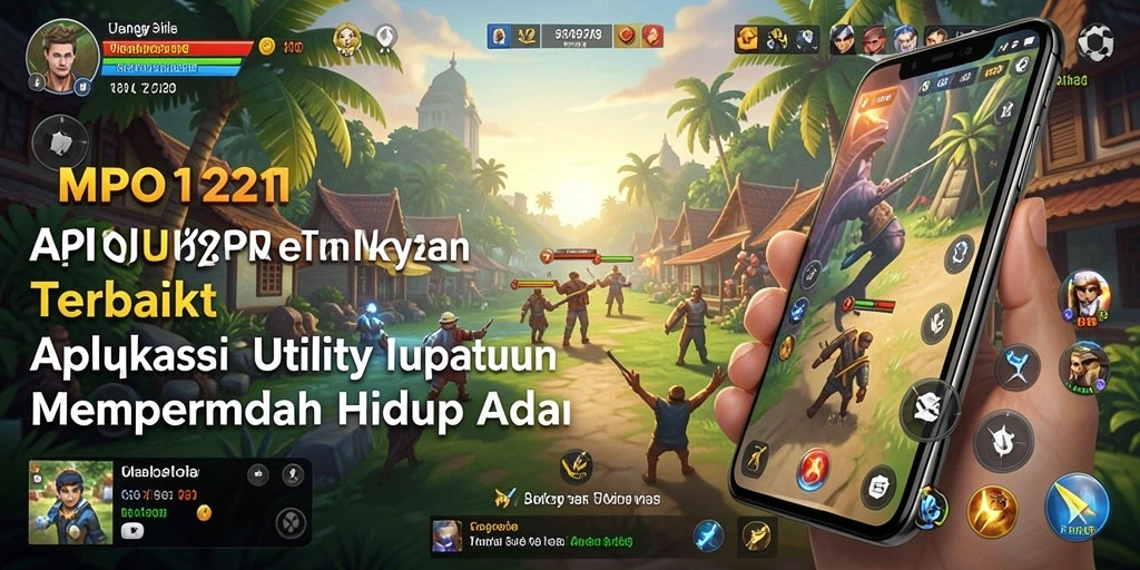 Tampilan antarmuka MPO1221 yang sederhana dan fungsional.