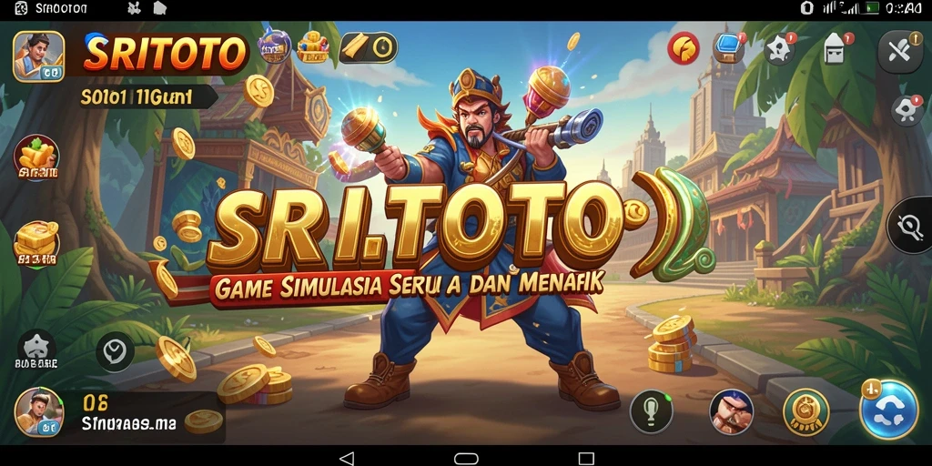 Tampilan gameplay menarik dari SRITOTO dengan grafis yang memukau.