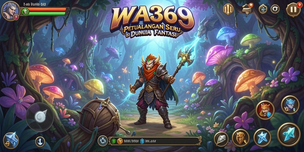 Tampilan gameplay WA369 yang menakjubkan di dunia petualangan.